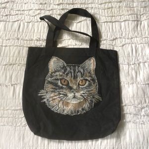 Vintage Small Kitty Tote Bag 🐈